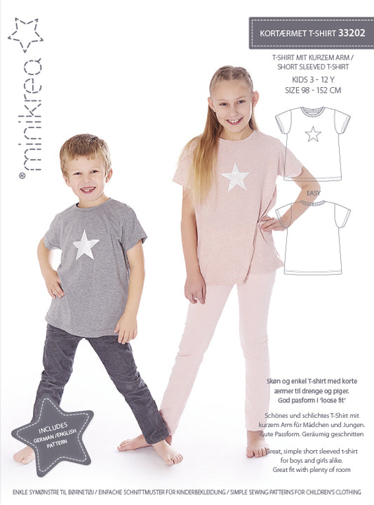 MiniKrea 33202 T-shirt 3-12 år